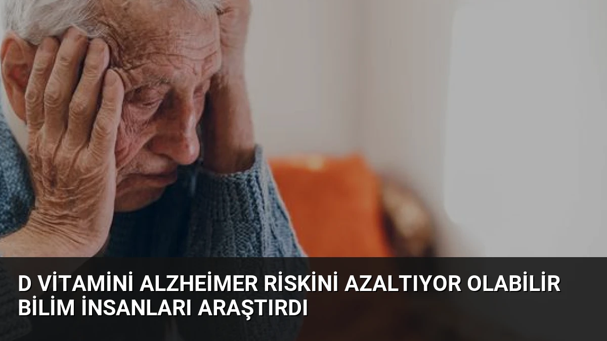 D Vitamini Alzheimer Riskini Azaltıyor Olabilir Bilim İnsanları Araştırdı