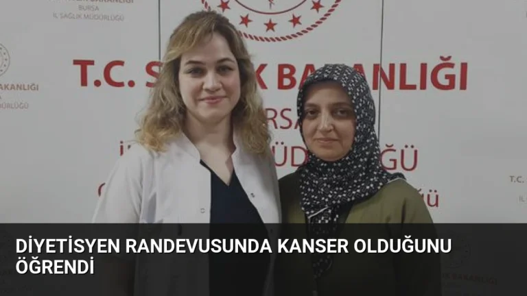 Diyetisyen Randevusunda Kanser Olduğunu Öğrendi