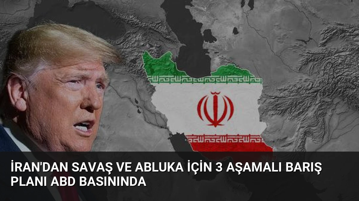 İran’dan Savaş ve Abluka İçin 3 Aşamalı Barış Planı ABD Basınında