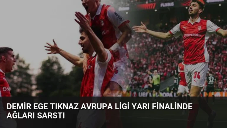 Demir Ege Tıknaz Avrupa Ligi Yarı Finalinde Ağları Sarstı