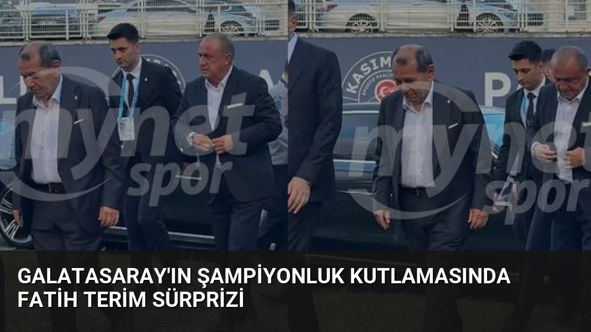 Galatasaray’ın Şampiyonluk Kutlamasında Fatih Terim Sürprizi