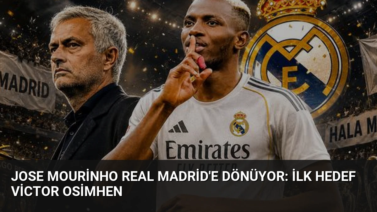 Jose Mourinho Real Madrid’e Dönüyor: İlk Hedef Victor Osimhen