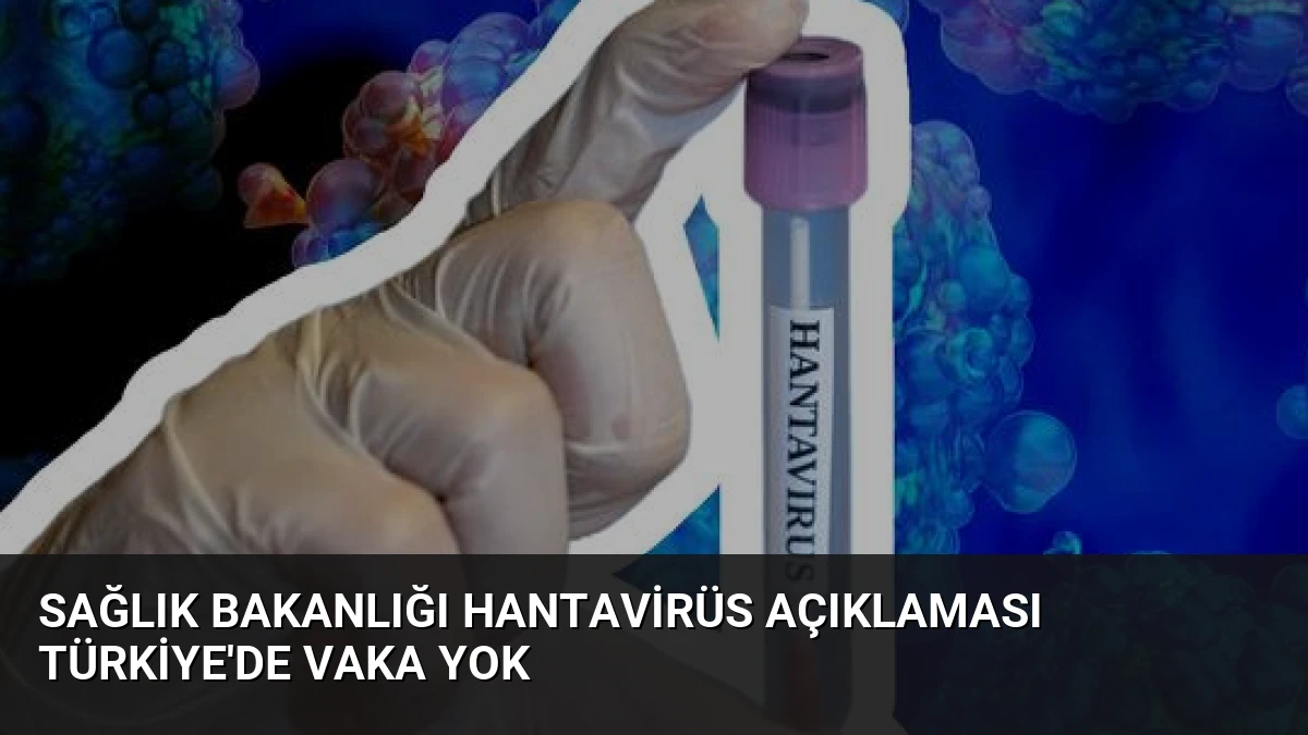 Sağlık Bakanlığı Hantavirüs Açıklaması Türkiye’de Vaka Yok