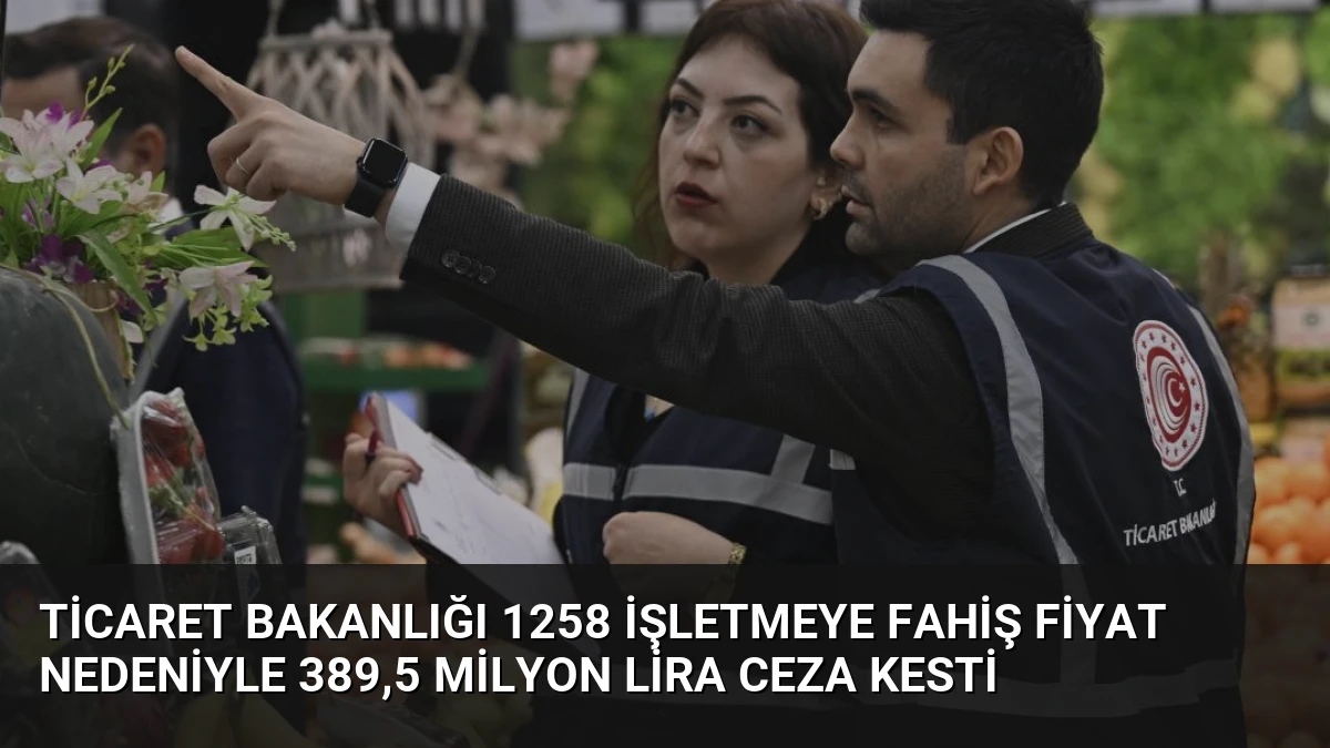 Ticaret Bakanlığı 1258 İşletmeye Fahiş Fiyat Nedeniyle 389,5 Milyon Lira Ceza Kesti