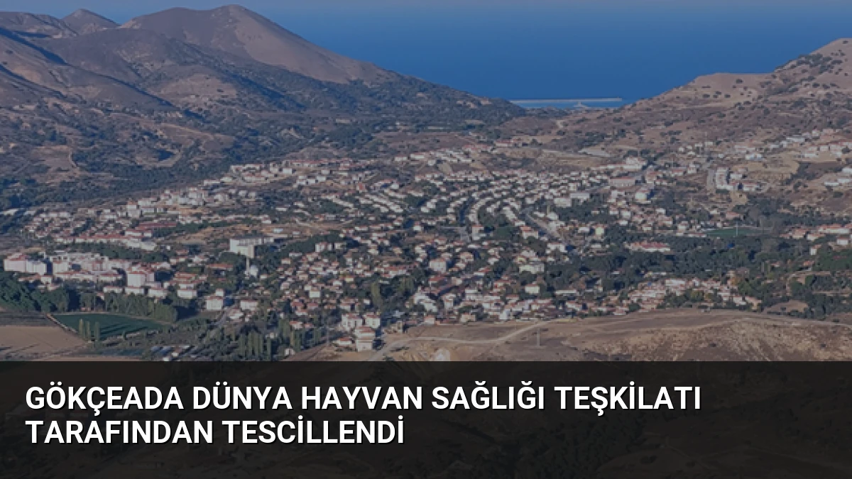 Gökçeada Dünya Hayvan Sağlığı Teşkilatı Tarafından Tescillendi