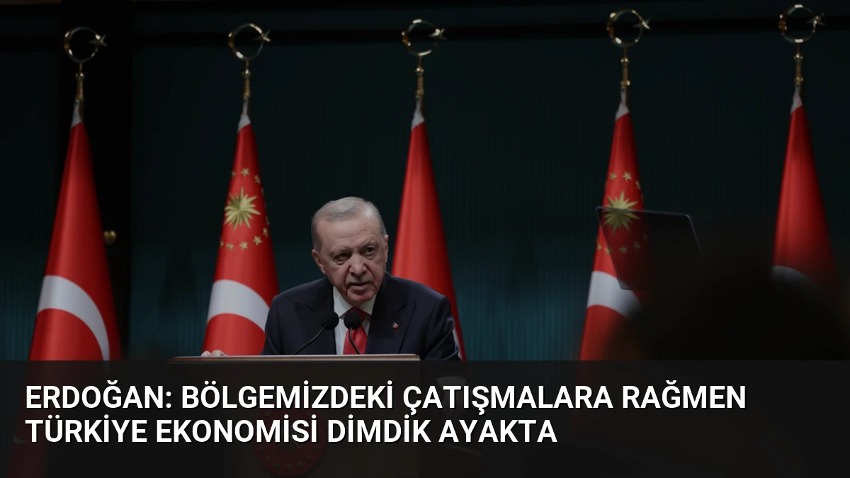 Erdoğan: Bölgemizdeki Çatışmalara Rağmen Türkiye Ekonomisi Dimdik Ayakta