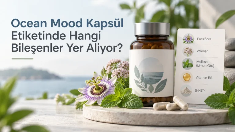 Ocean Mood Kapsül Etiketinde Hangi Bileşenler Yer Alıyor?