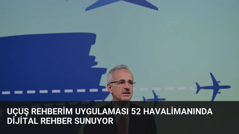 Uçuş Rehberim Uygulaması 52 Havalimanında Dijital Rehber Sunuyor