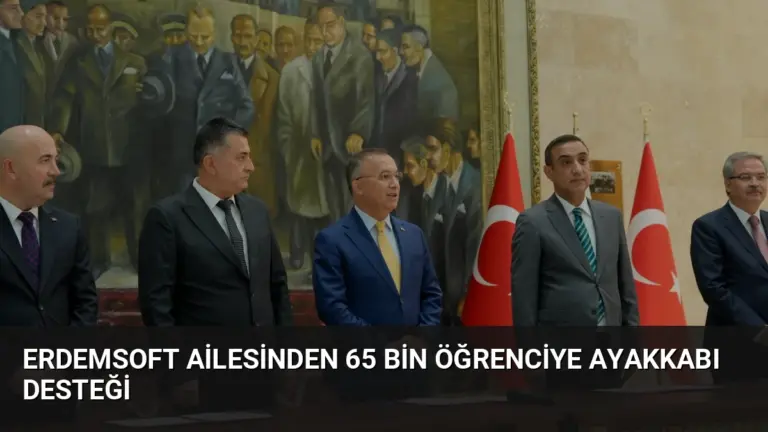 Erdemsoft Ailesinden 65 Bin Öğrenciye Ayakkabı Desteği