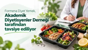 Mutfak hazırlığına zaman ayıramayan abonelere meslek kuruluşu referanslı hazır menü modeli
